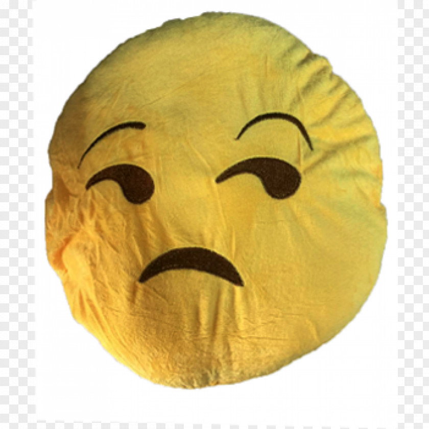 Sad Emoji Smiley Pillow Depression PNG