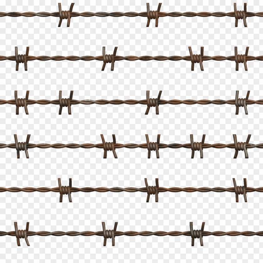 Barbwire Barbed Wire Fence Chain-link Fencing PNG