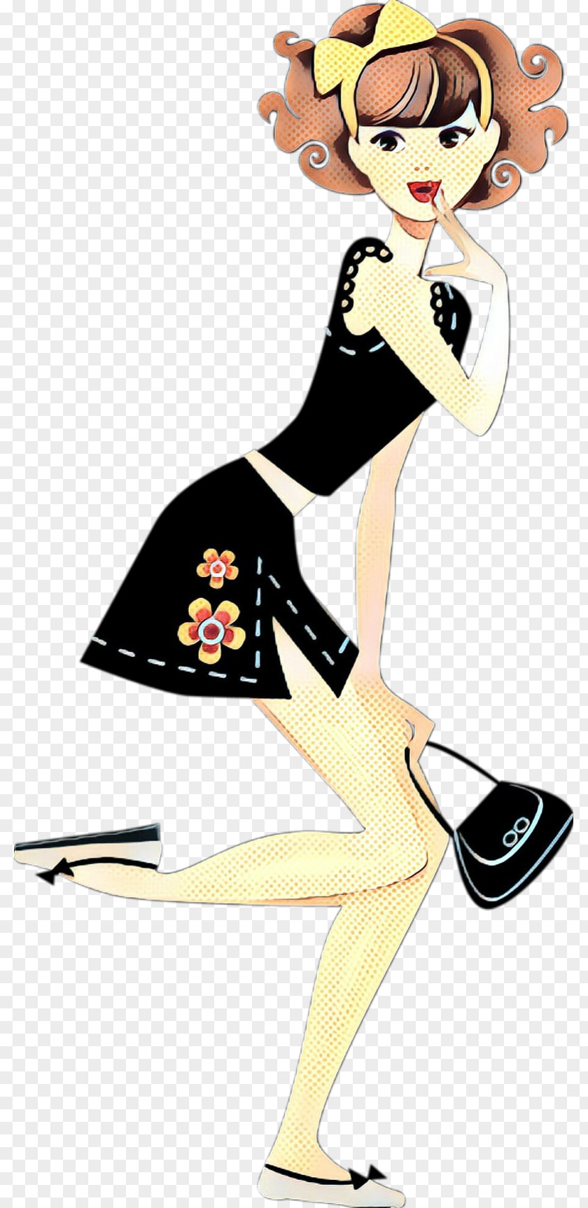 Illustration Clip Art Pin-up Girl Shoe Character PNG