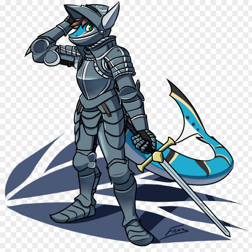 Knight Shark Plate Armour PNG
