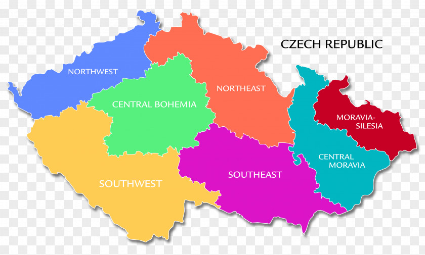Map Outline Of The Czech Republic Royalty-free PNG