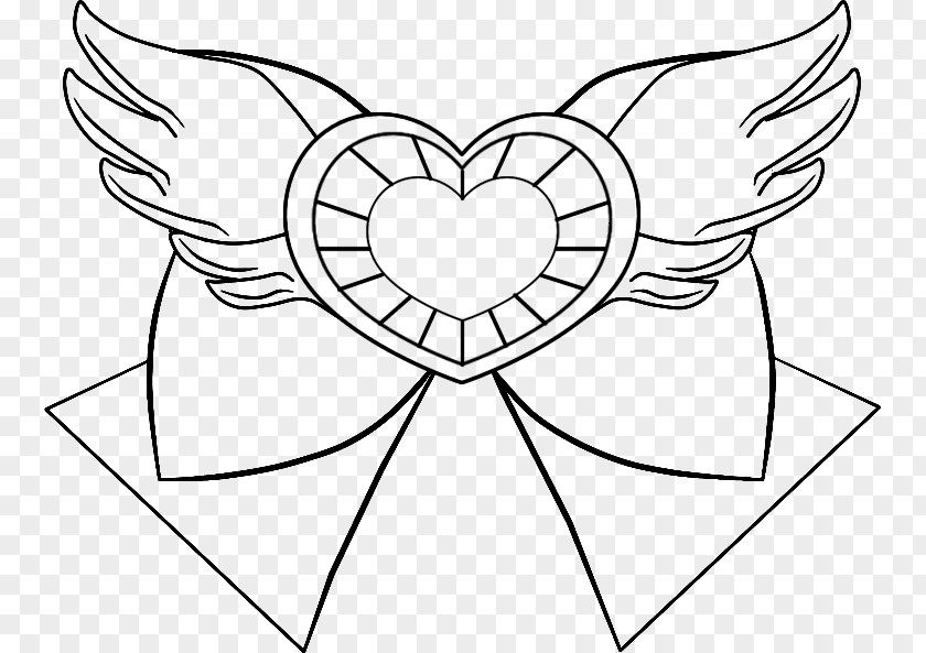 Sailor Moon Heart Locket Clip Art Drawing Line Illustration Visual Arts PNG