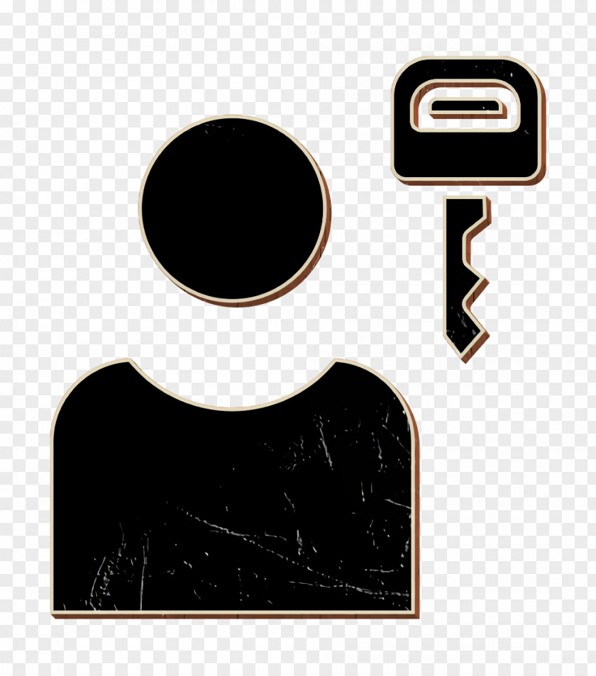 User Icon Cyber Lock PNG