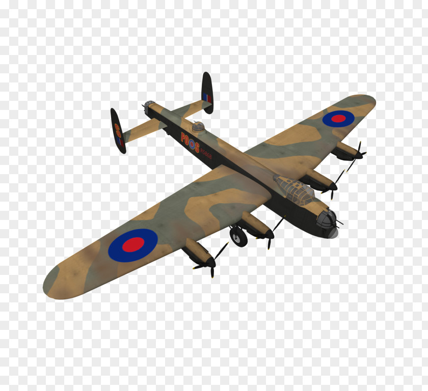 Aircraft Model Propeller Bomber Lancaster PNG