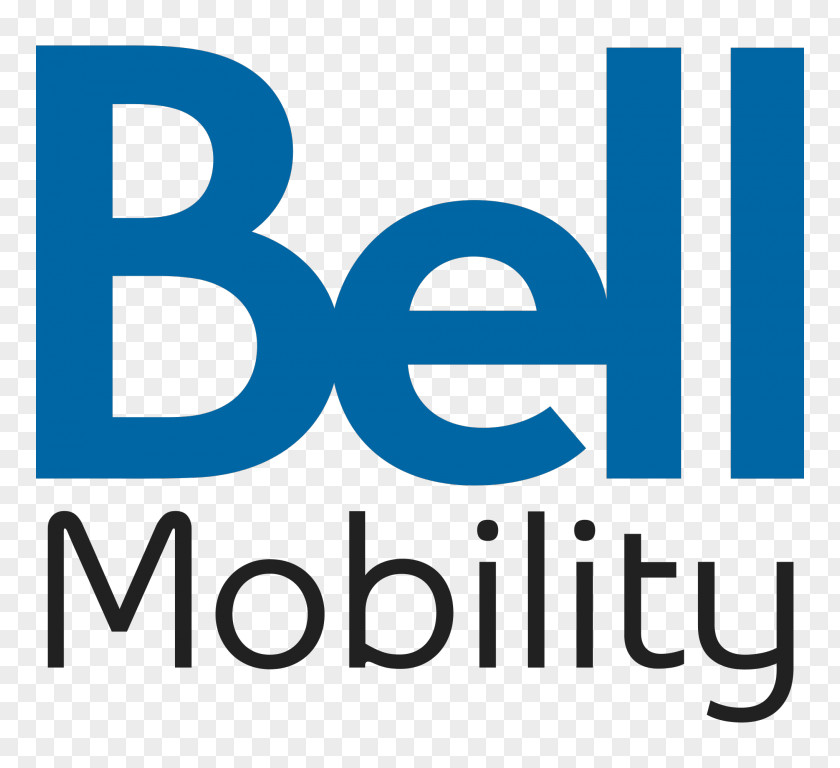 Canada Bell Mobility Logo Design PNG