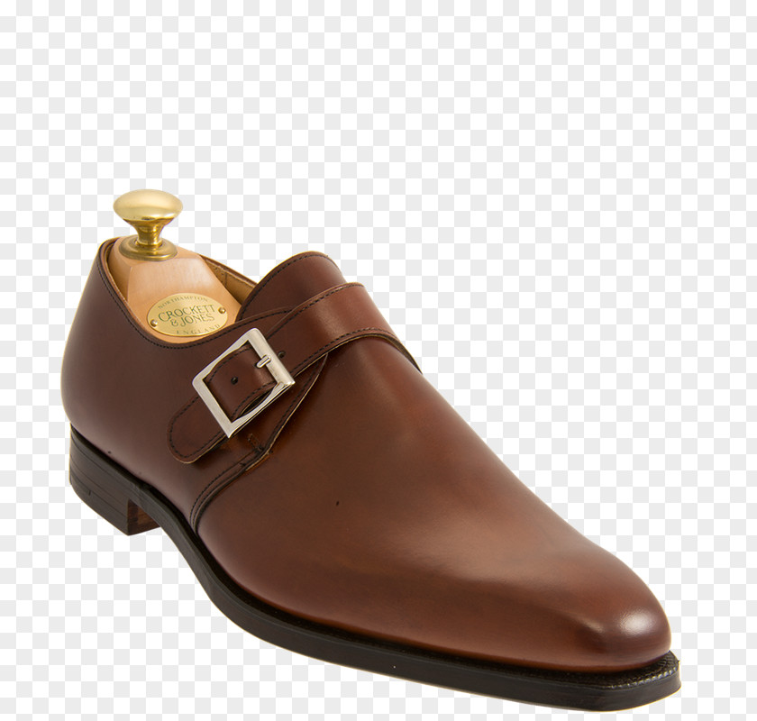 Chestnut Slip-on Shoe Crockett & Jones Calf Boot PNG