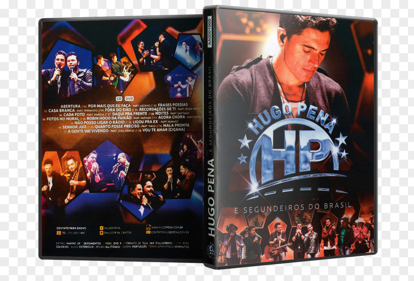 Dvd Hugo Pena E Segundeiros Do Brasil (Ao Vivo) Compact Disc Brazil DVD PNG