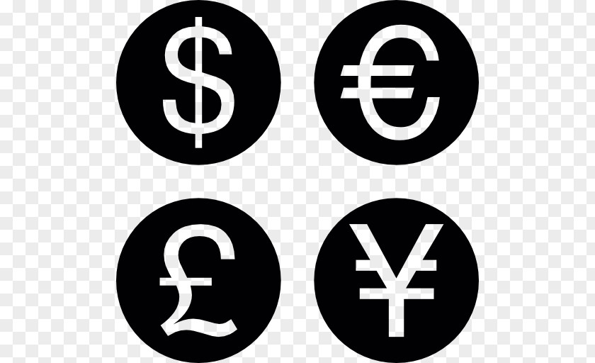 Euro Currency Symbol Japanese Yen PNG