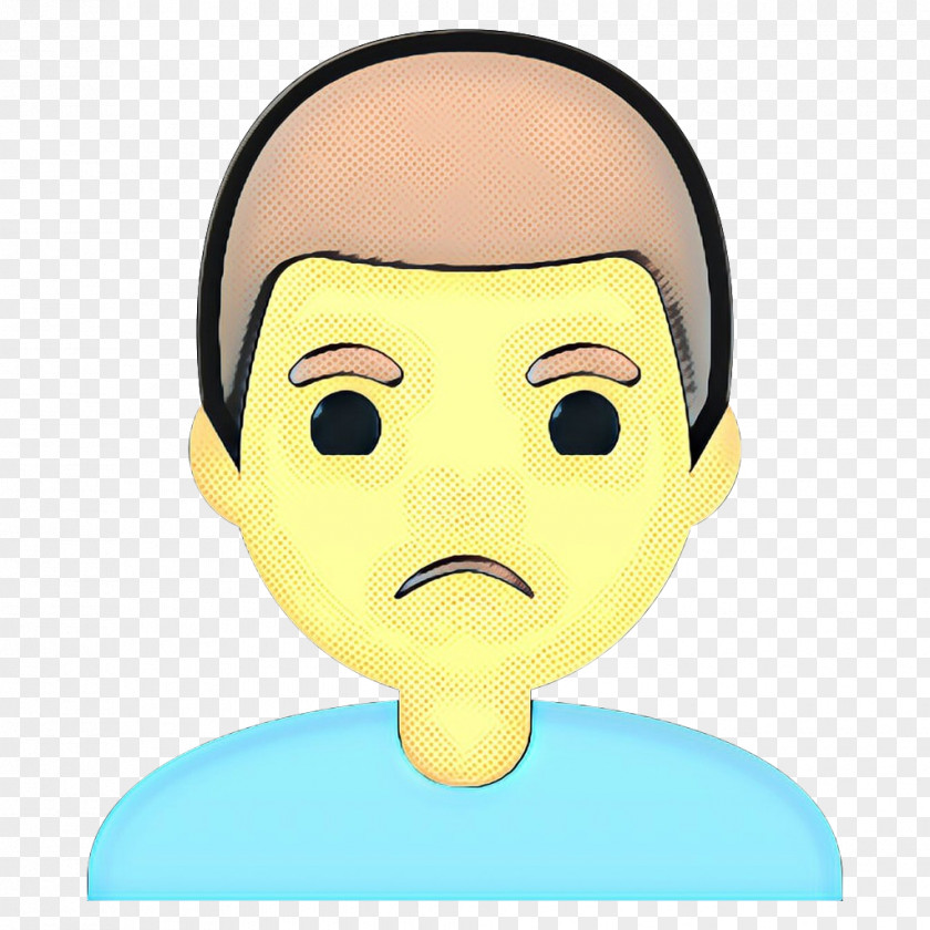 Eyebrow Chin Face Cartoon Cheek Facial Expression Nose PNG