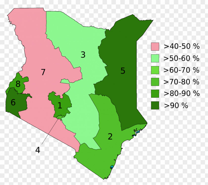 Map Provinces Of Kenya Nairobi Kenyan Constitutional Referendum, 2005 2010 PNG