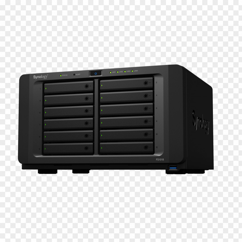 Synology Inc. Network Storage Systems DS1618+ 6 Bay NAS Computer Data Diskless Node PNG