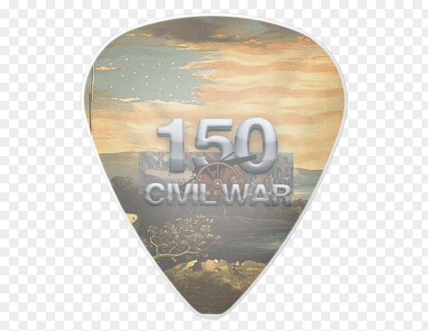 Guitar Picks American Civil War Fort Sumter History Gettysburg PNG