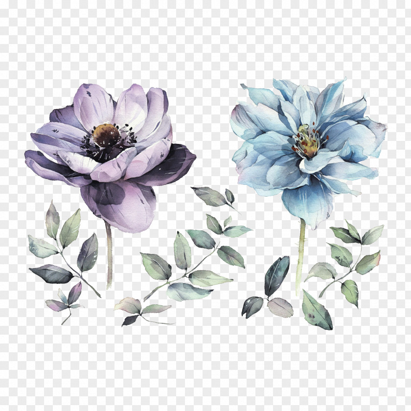 Painting Watercolour Flowers Watercolor: Watercolor Drawing PNG