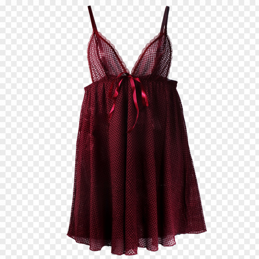 Satin Nightgown Cocktail Dress PNG