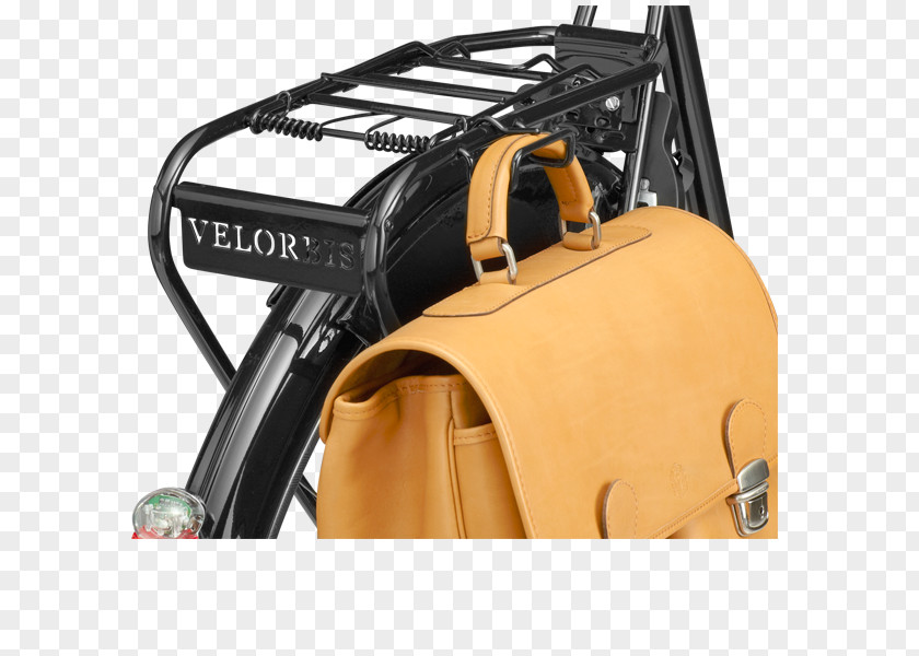 Bag Bicycle Briefcase Luggage Carrier Leather PNG
