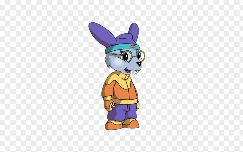 Easter Bunny Cartoon Character Bonnet PNG