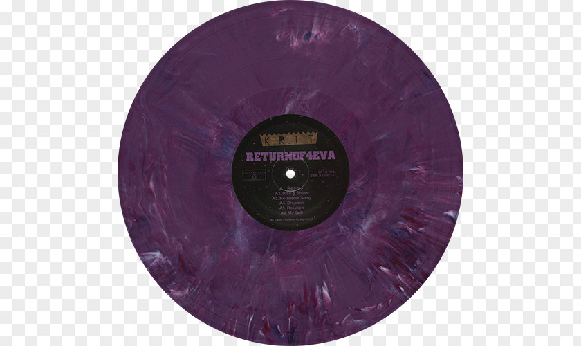 Iconoclast Phonograph Record Return Of 4eva LP Album PNG