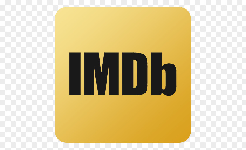 IMDb Text Brand Yellow Sign PNG