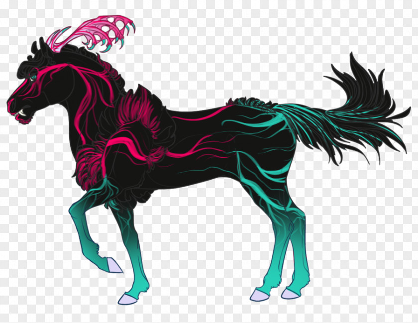 Mustang Pony Stallion Mane PNG