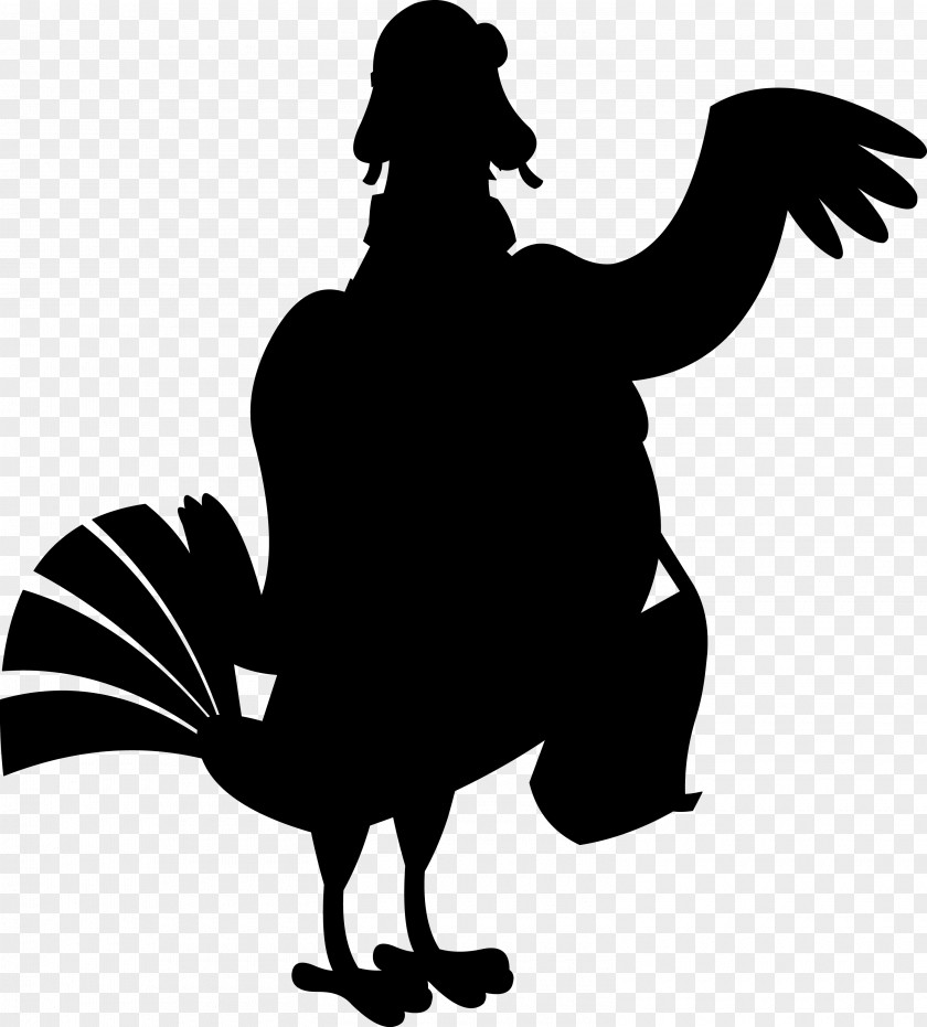 Rooster Clip Art Character Fauna Silhouette PNG