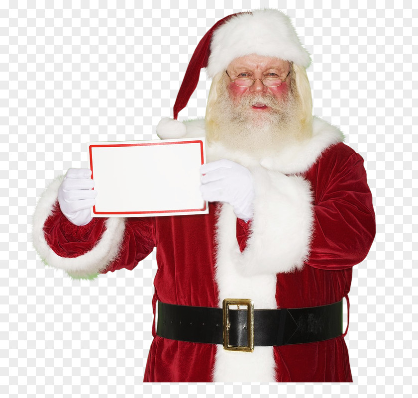 Santa Claus Christmas Ornament PNG