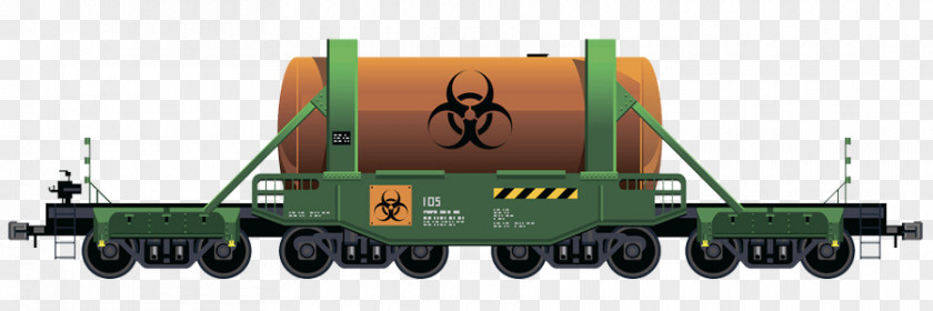 Train Rail Transport Freight Cargo Dangerous Goods PNG