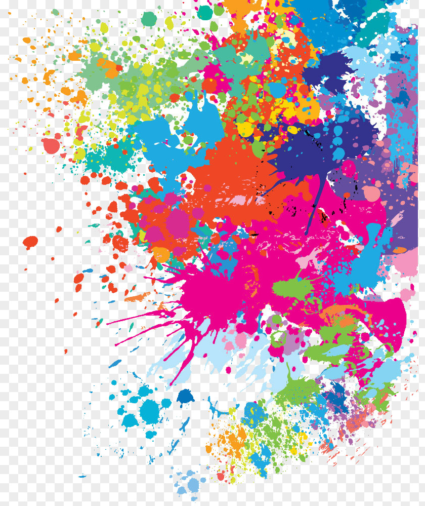 Vector Splash Pattern PNG