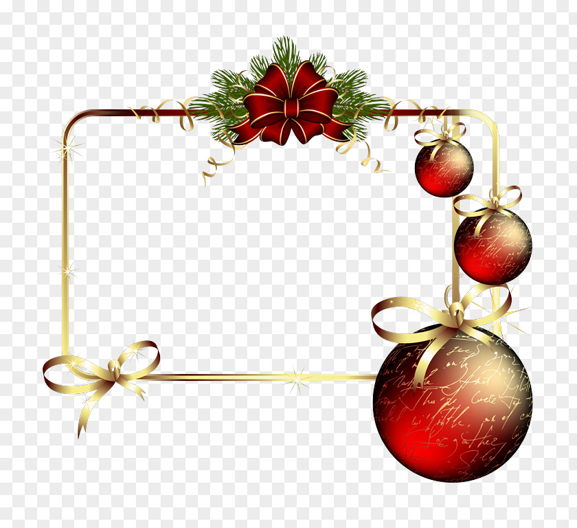 Christmas Ornament Picture Frames Photography PNG