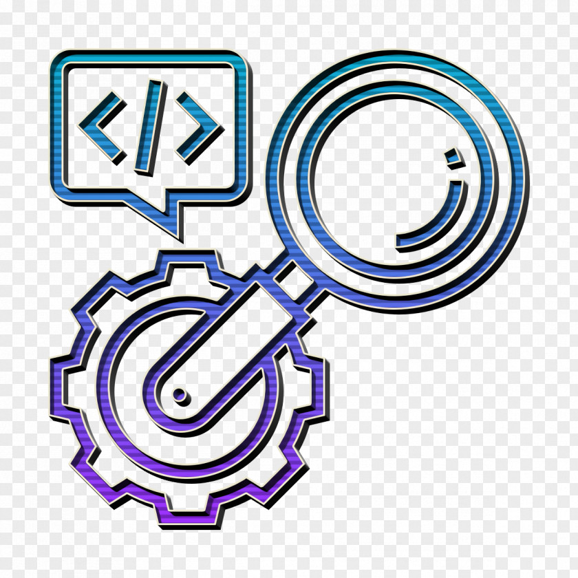 Code Icon Search Programming PNG