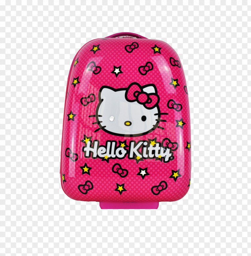 HelloKitty Luggage Hello Kitty Trunki Backpack Baggage Suitcase PNG