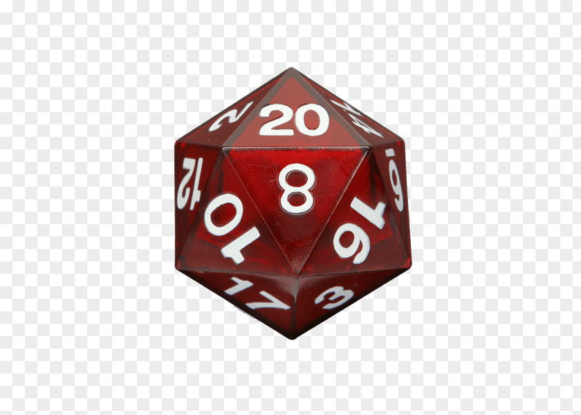 Dice D20 System Dungeons & Dragons Set Critical Hit PNG