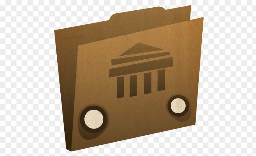 Folder Library Material PNG
