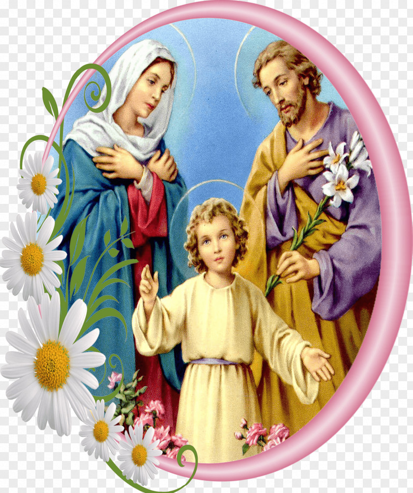Holy Family Bible Religion Prayer PNG