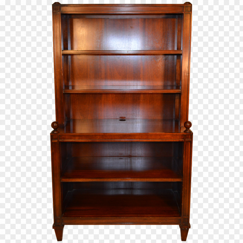 Mahogany Chair Shelf Table Bookcase Furniture Window PNG