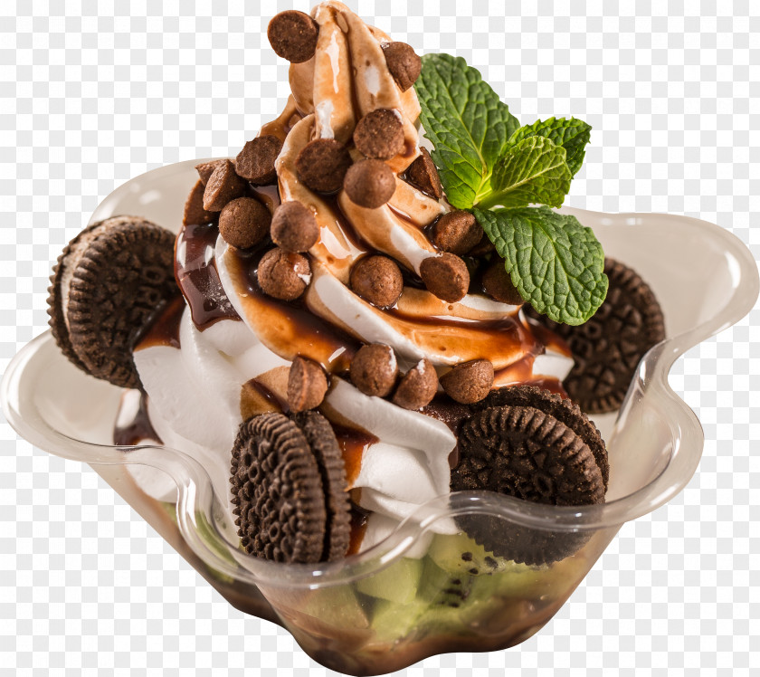 Oreo Ice Cream Chocolate Milk Frozen Dessert PNG