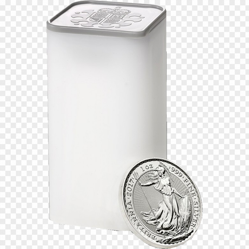 Silver Coin Royal Mint Britannia Bullion PNG