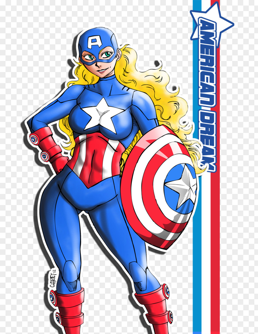 Captain America Chun-Li United States Line Art Color PNG