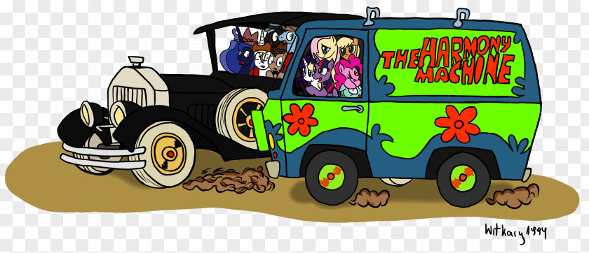 Car Cartoon Twilight Sparkle Pinkie Pie Scooby-Doo Rainbow Dash PNG