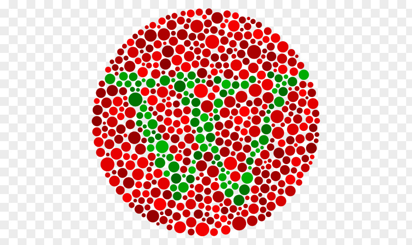 Eye Ishihara Test Color Blindness Examination Visual Perception Vision PNG