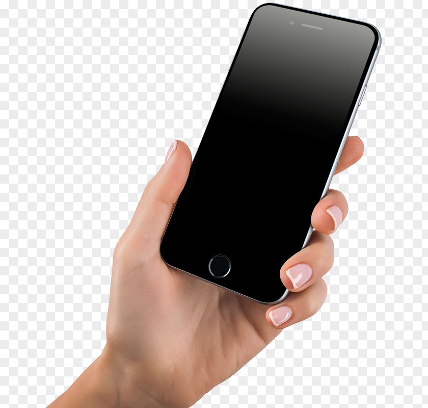 Hand Holding A Cell Phone Smartphone Feature IPhone X Apple 8 Plus Unboxing PNG