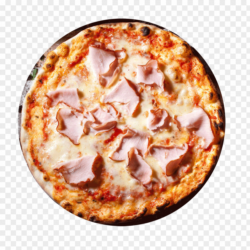 Pizza California-style Sicilian Ham Prosciutto PNG