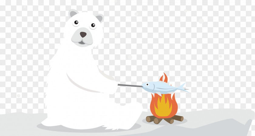 Polar Bear Vector Elements Arctic PNG