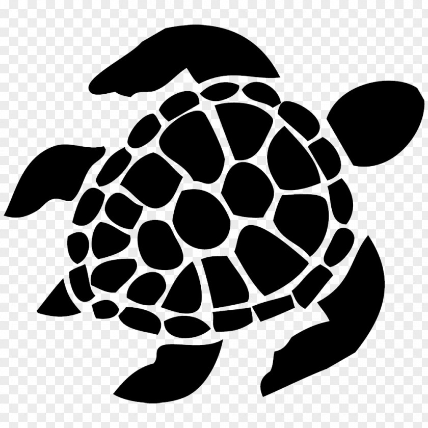 Silhouette Turtle Icons Decal Bumper Sticker Car PNG