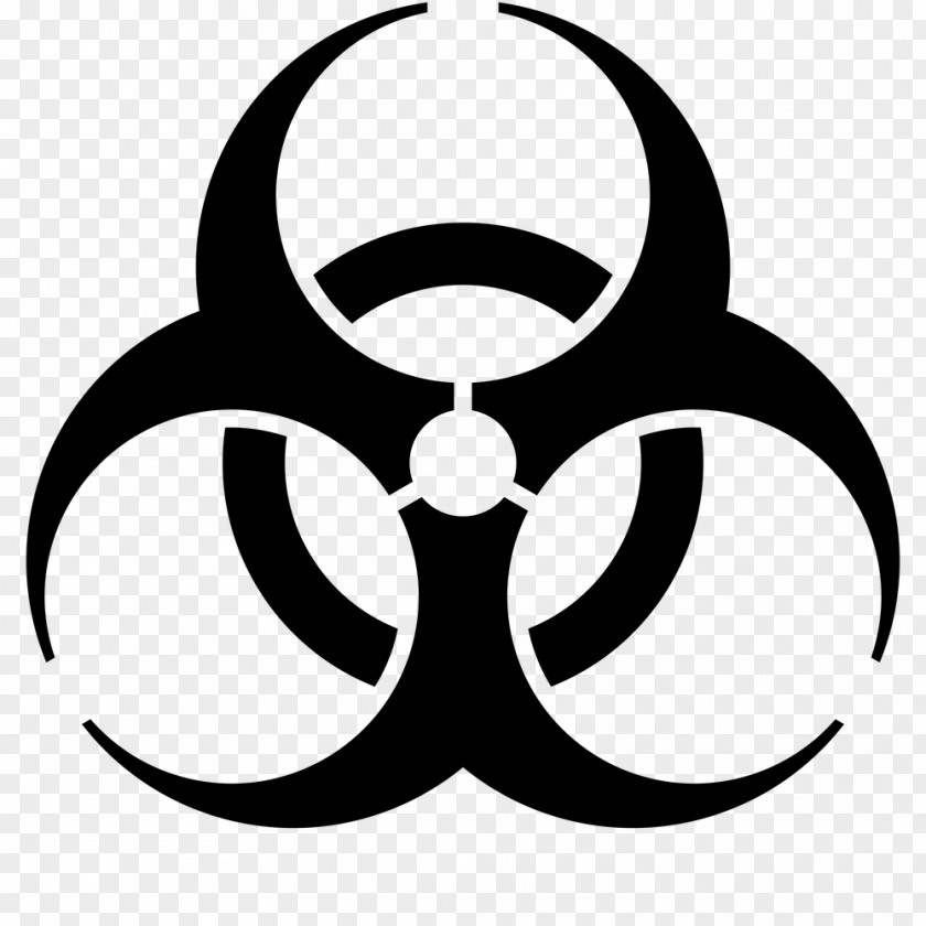 Symbol Biological Hazard Warfare Clip Art PNG