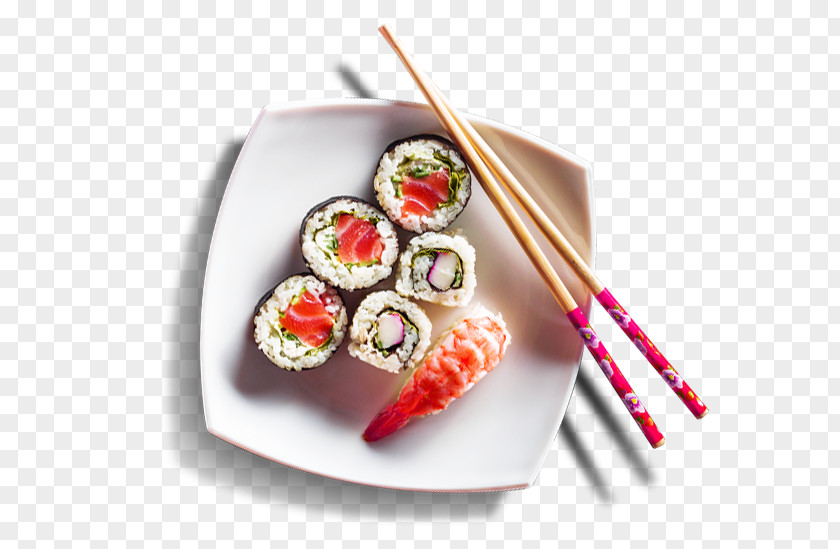 Tableware Chopsticks Sushi Plate California Roll Gimbap PNG