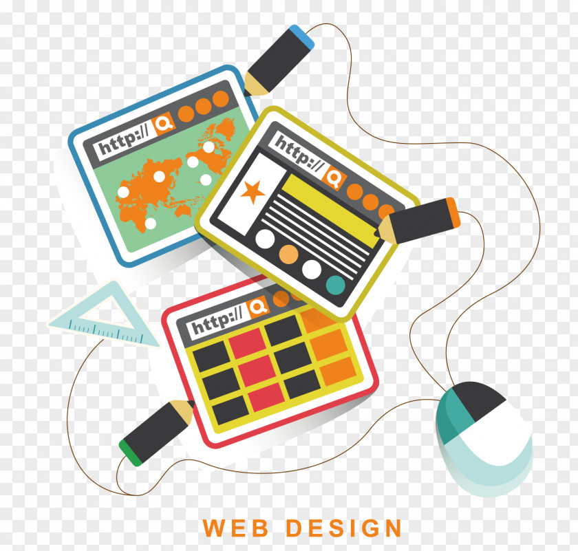 Vector Tablet And Mouse Computer PNG