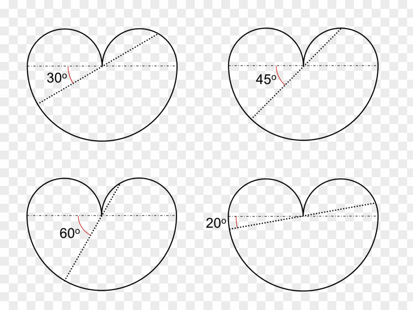 Gradient Division Line Circle Paper PNG