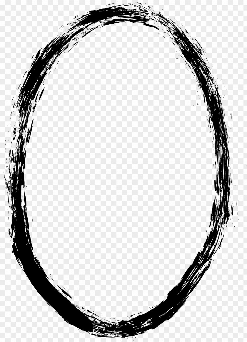 Oval Picture Frames Grunge PNG