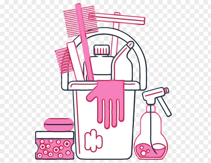 Pink Wet Ink Clip Art PNG