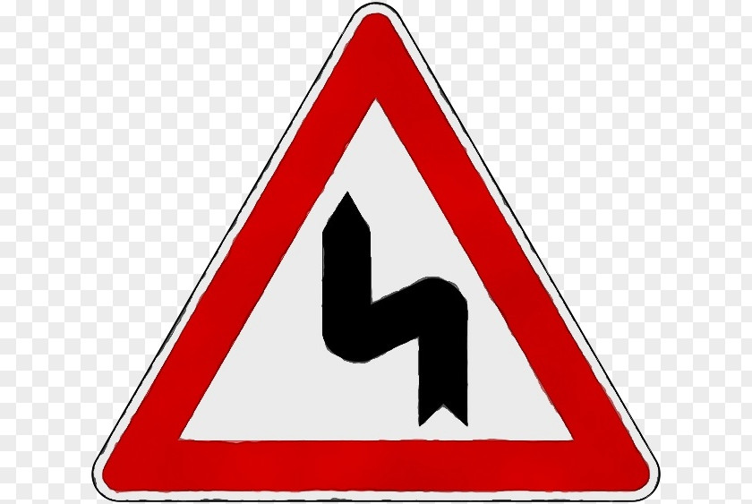 Symbol Triangle Sign Traffic Signage Line PNG